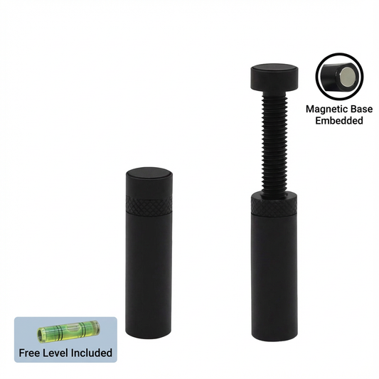 ForgeLab Adjustable GPU Support Bracket – Tool-Free, Aluminum Alloy, Vertical GPU Holder