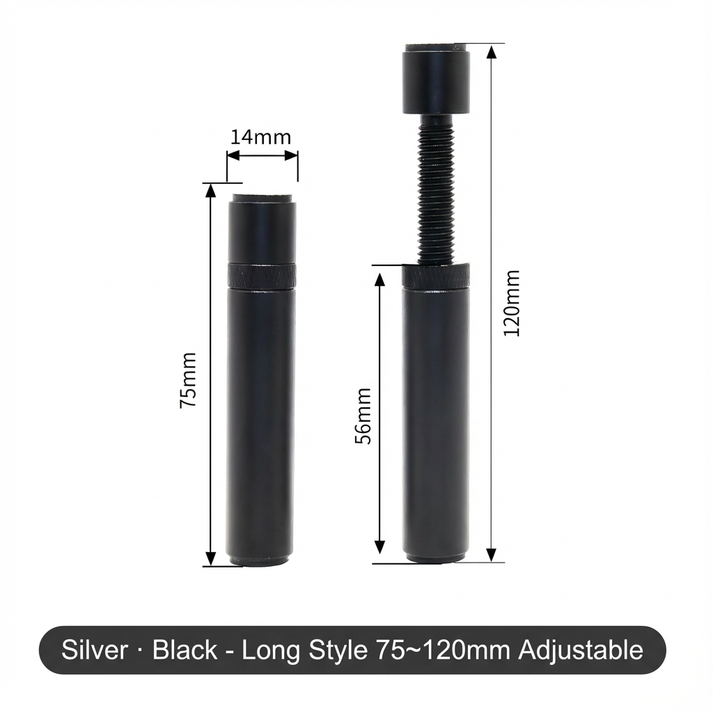 ForgeLab Adjustable GPU Support Bracket – Tool-Free, Aluminum Alloy, Vertical GPU Holder